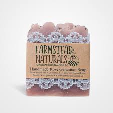 Handmade Soap – Rose Geranium
