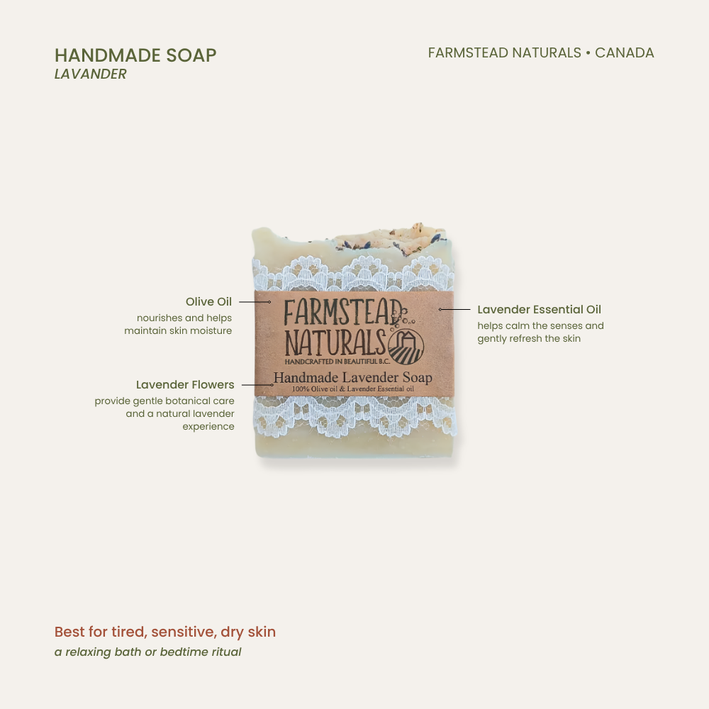 Natural Soaps - Lavender