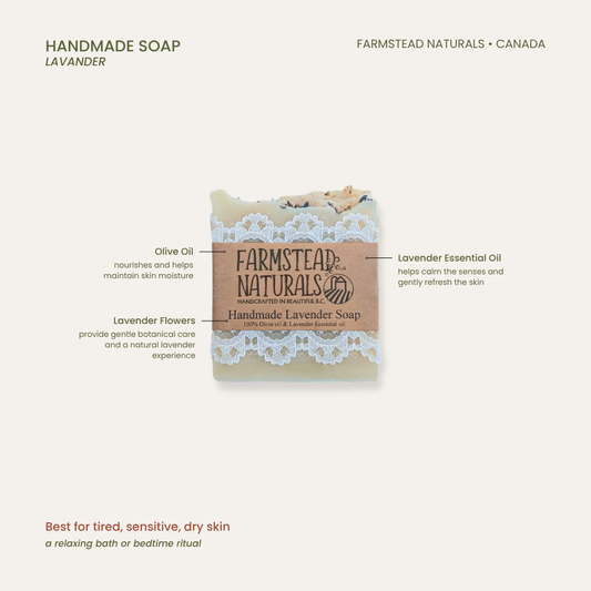 Natural Soaps - Lavender