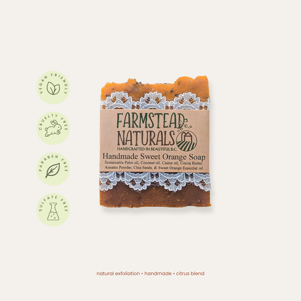 Handmade soap - Sweet Orange Scrub