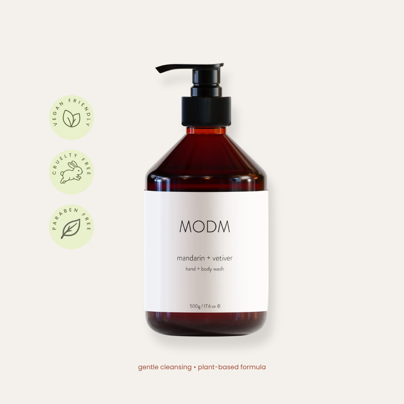 Hand & Body Wash (Mandarin + Vetiver)